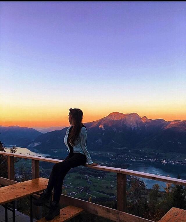 Apartment Sunset Am Wolfgangsee Strobl Exterior photo