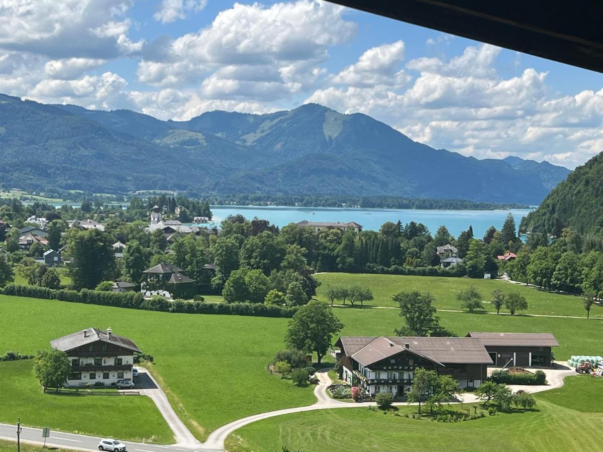 Apartment Sunset Am Wolfgangsee Strobl Exterior photo