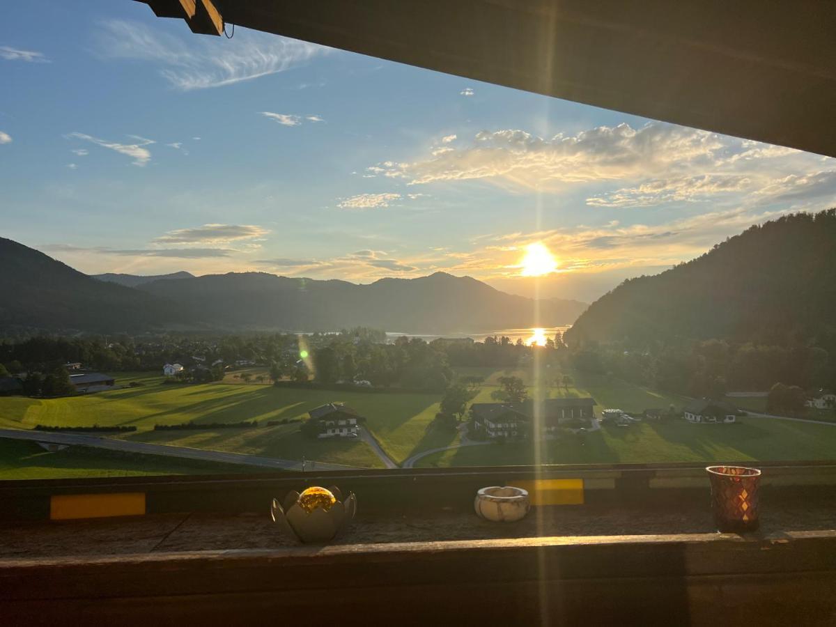 Apartment Sunset Am Wolfgangsee Strobl Exterior photo