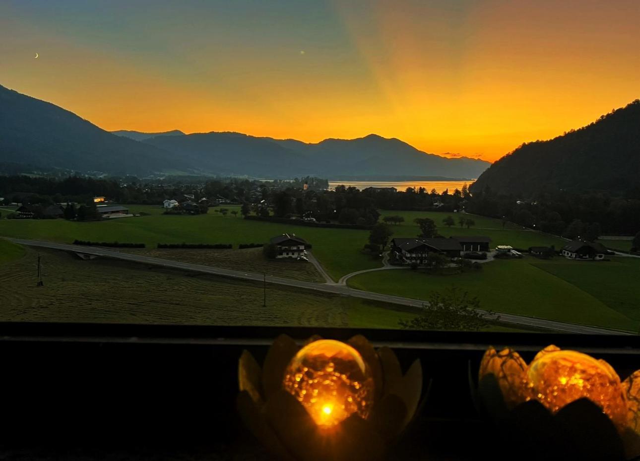 Apartment Sunset Am Wolfgangsee Strobl Exterior photo