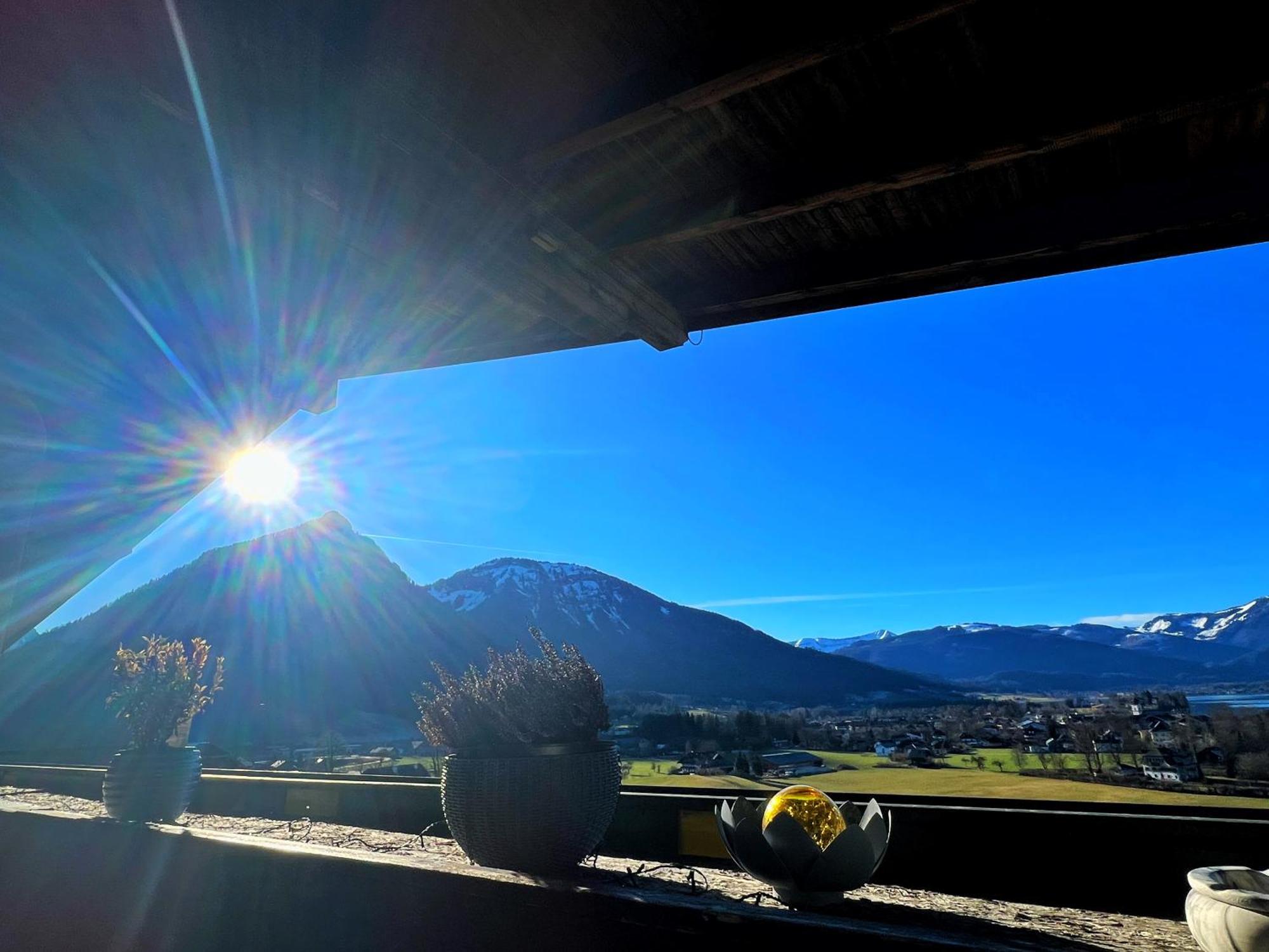 Apartment Sunset Am Wolfgangsee Strobl Exterior photo